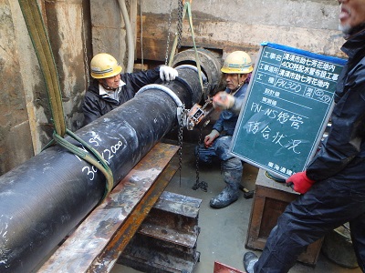 写真：配水管布設工事3
